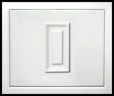 White uPVC Quarter Door Panel