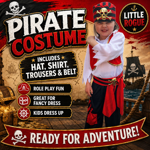 Pirate caribbean fancy dress - caribbean,