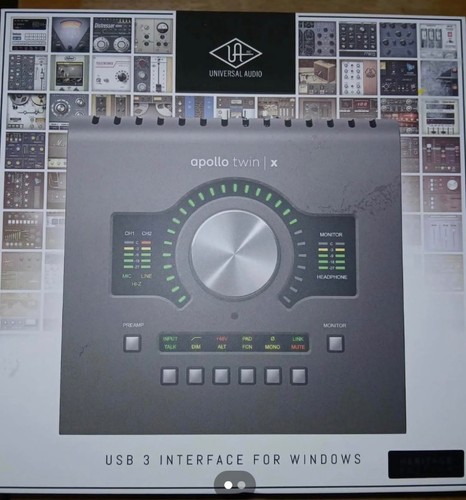 Universal audio apollo twin - audio, x