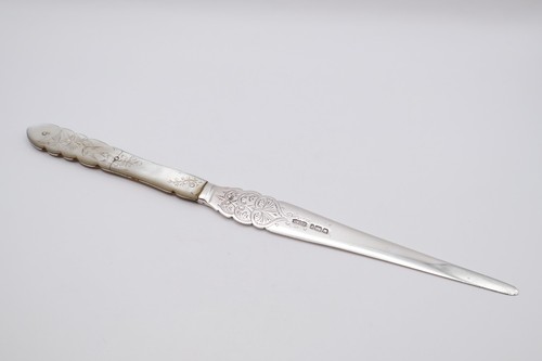 Lovely antique silver mother - silver,