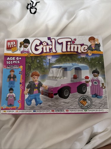 Girl time ice cream truck - girl,
