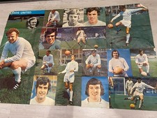 Vintage Giant 1970’s Leeds United Poster