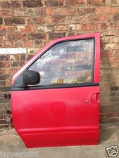 BREAKING SPARES PARTS NISSAN VANETTE SERENA NSF PASSENGER FRONT DOOR SHELL RED