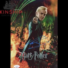 Tom Felton signed 8x12 Color
