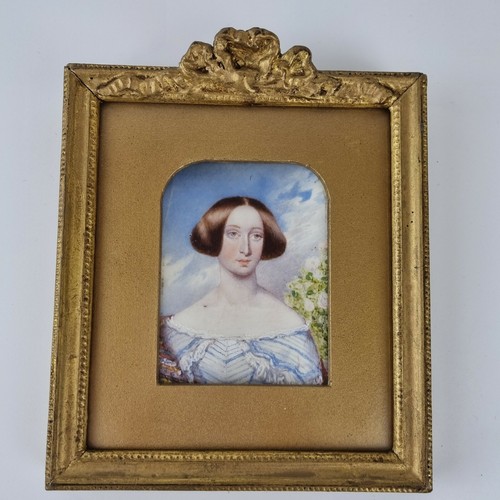 Antique 19th century portrait - antique,