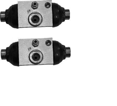 Pair rear wheel - rear, cylinders