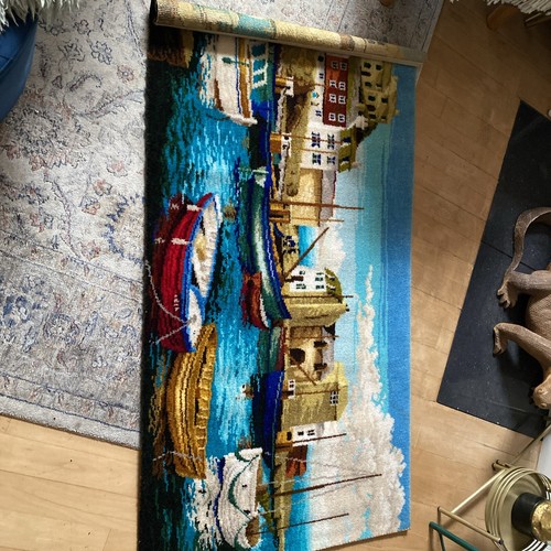 Rug carpet hanging - rug, vintage
