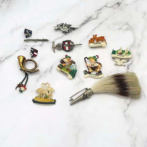 Lot vintage hat pins - lot,