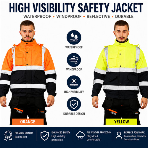 Viz high visibility bomber - hi,