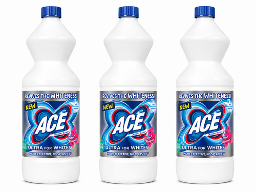 Ace laundry bleach ultra white - ace,