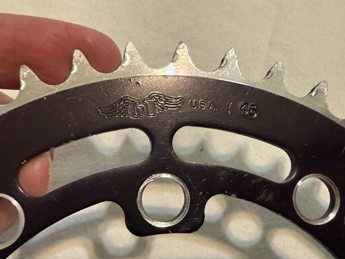 Black 45t sprocket - black,