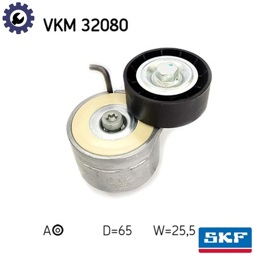 Belt tensioner vribbed - vribbed,