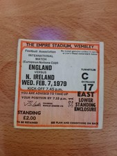 used football ticket
