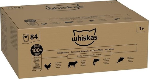 Whiskas plus adult - whiskas, mixed