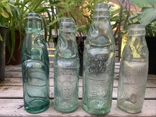 4 Vintage Codd Bottles , 2