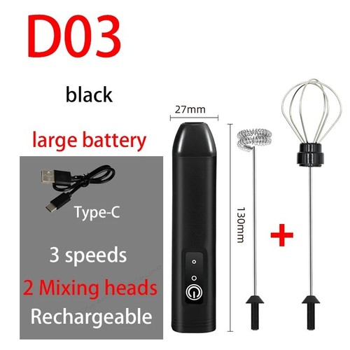 Electric milk frother handheld - electric,