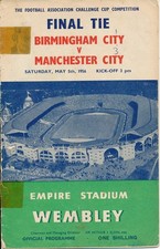 FA CUP FINAL PROGRAMME 1956