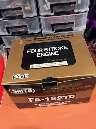 Saito 182td twin cylinder - fa,