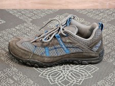 TRESPASS Size 7 Blue Tones Trainer Shoes Model Fell Leather Details