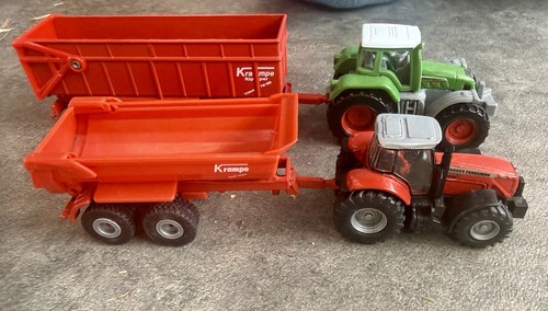 Siku tractors and - 2, trailers