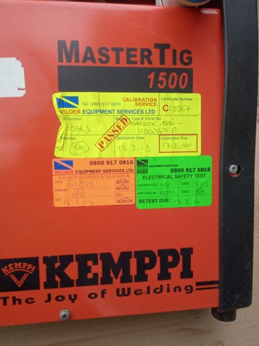 Kemppi master tig - kemppi, 1500