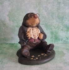 Crown Staffordshire ( Coalport)  Hand Painted Wind In The Willows Mole Figurine