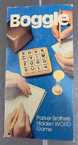 Boggle game 1976 - game, parker