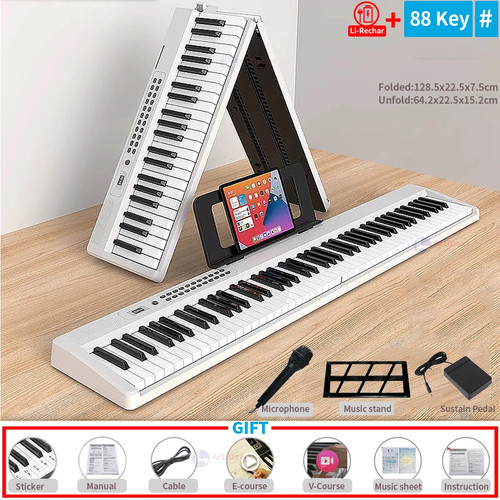 New folding piano - new, midi