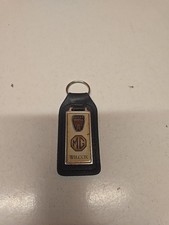 Vintage Leather MG Rover Key Fob Wilcox 