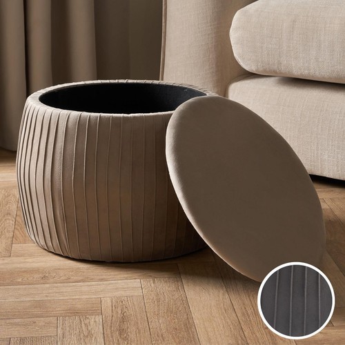 Ottoman storage stool matte - ottoman,
