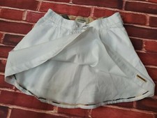 Burberry Toddler Girl White Cotton Adjustable waist lined Skirt Sz 3Y/94cm #CB2