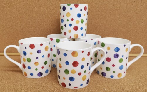 Polka dots painted - dots,