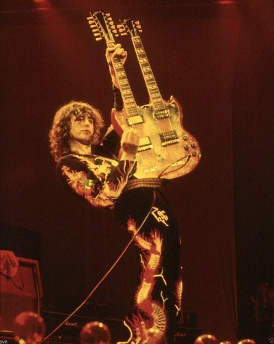 Jimmy page the guitar - the,