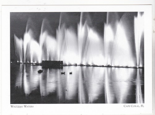 Waltzing waters fountain - "waltzing, -fountain