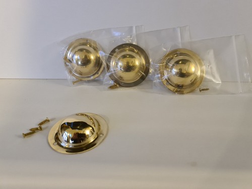 Set small brass bowler - of, 4