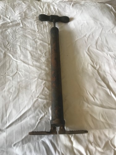 Vintage shelly stirrup pump - stirrup,