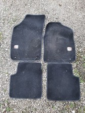 2008 - 2025 ABARTH 500 595 695 SET OF FOUR 4 BLACK INTERIOR FLOOR MATS CARPET