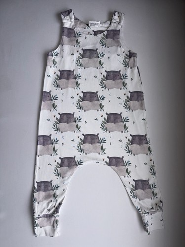 Claybear hippo dungarees - claybear, kids