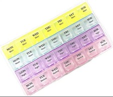 7 Day Pill Dispenser Medicine