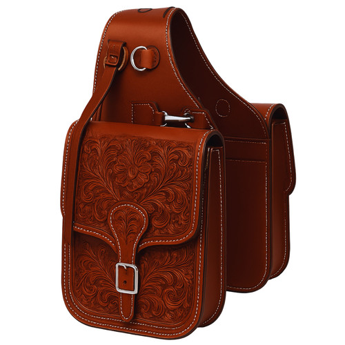Horse saddle bag leather - saddle,