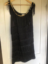 Ladies 1920's Flapper Black