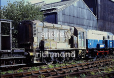 Diesel Shunter D3476 Meadowhall 1990 Original 35mm Railway Slide