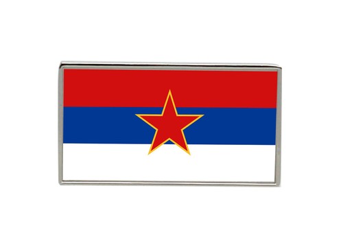 Yugoslavia serbia flag lapel - flag,