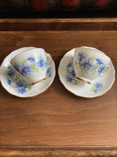 Two colclough teacupsand - two,