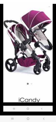 Double buggy travel system - double,
