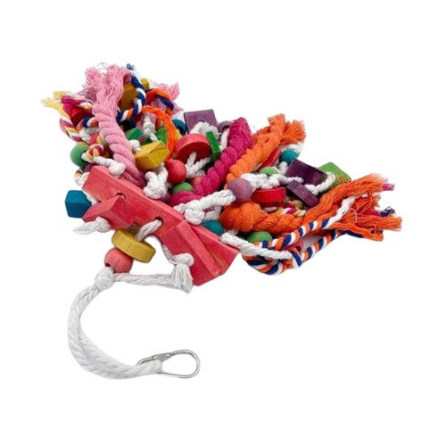 Large parrot toys multicolored - parrot,