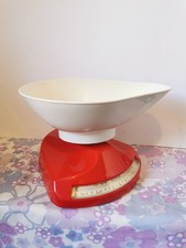 Vintage Red Salter Kitchen