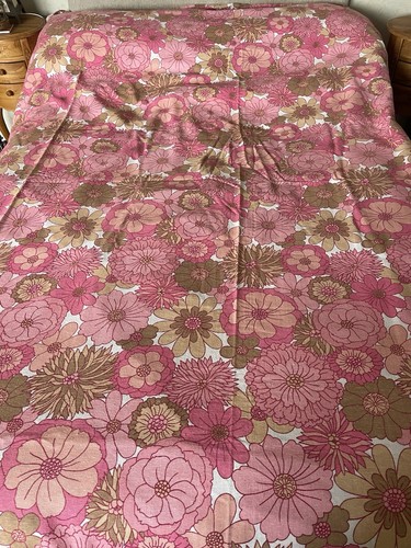 Vintage 1960s 70s floral - vintage,