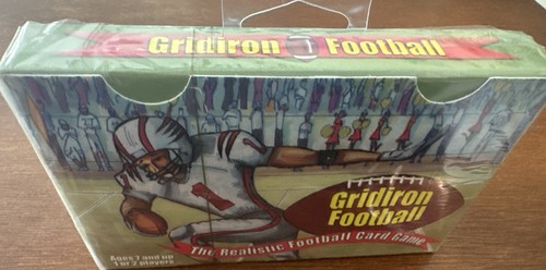 Gridiron football card game - football,