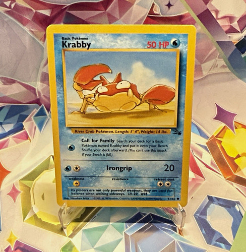 Pokémon tcg krabby 62 - tcg, 51/62
